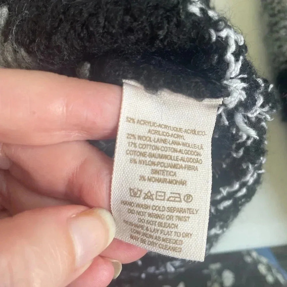 Free People Montmartre knit multicolor wool blend sweater Size Medium EUC! 0185 - Picture 8 of 10